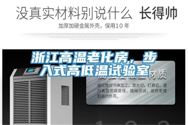 浙江高温老化房，步入式高低温试验室