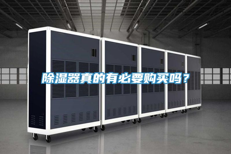 除湿器真的有必要购买吗？