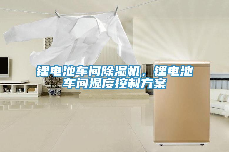 锂电池车间除湿机，锂电池车间湿度控制方案