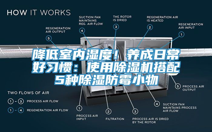 降低室内湿度！养成日常好习惯：使用除湿机搭配5种除湿防霉小物