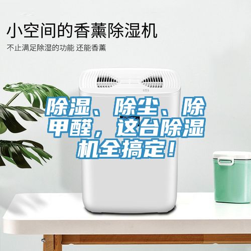 除湿、除尘、除甲醛，这台除湿机全搞定！