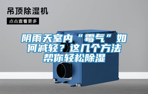 阴雨天室内“霉气”如何减轻？这几个方法帮你轻松除湿