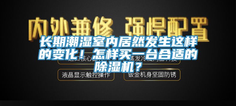 长期潮湿室内居然发生这样的变化！怎样买一台合适的除湿机？