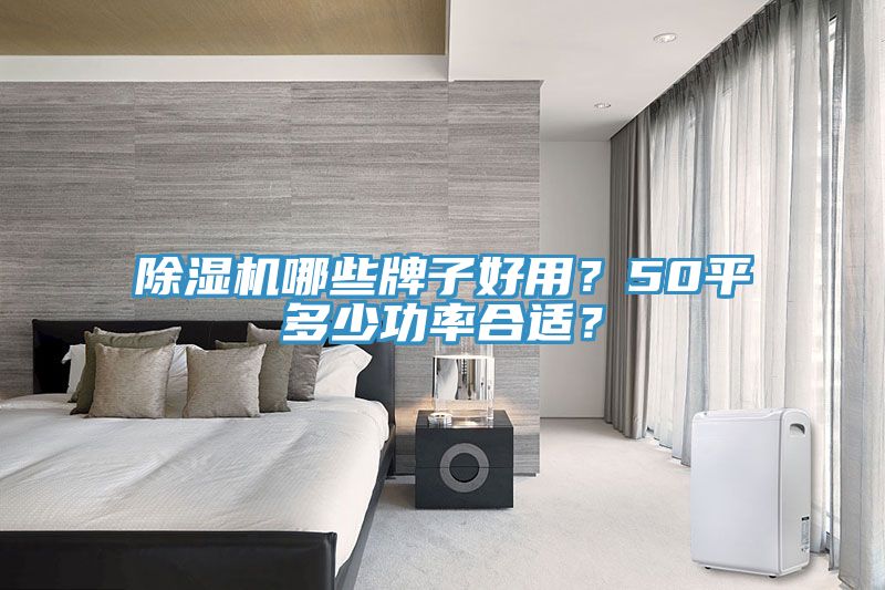 除湿机哪些牌子好用？50平多少功率合适？