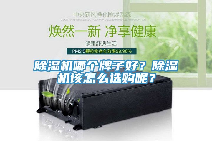 除湿机哪个牌子好？除湿机该怎么选购呢？
