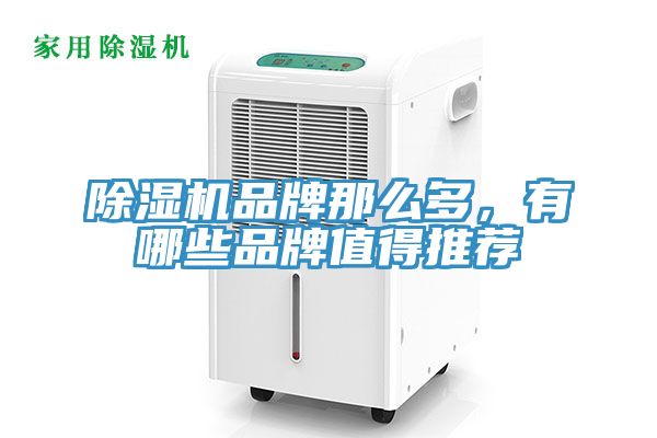 除湿机品牌那么多，有哪些品牌值得推荐