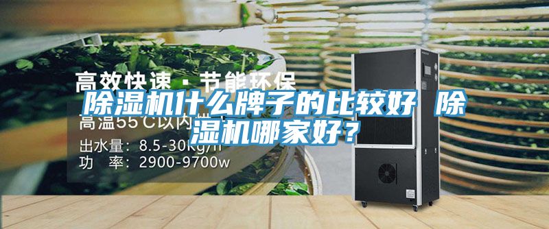 除湿机什么牌子的比较好 除湿机哪家好？