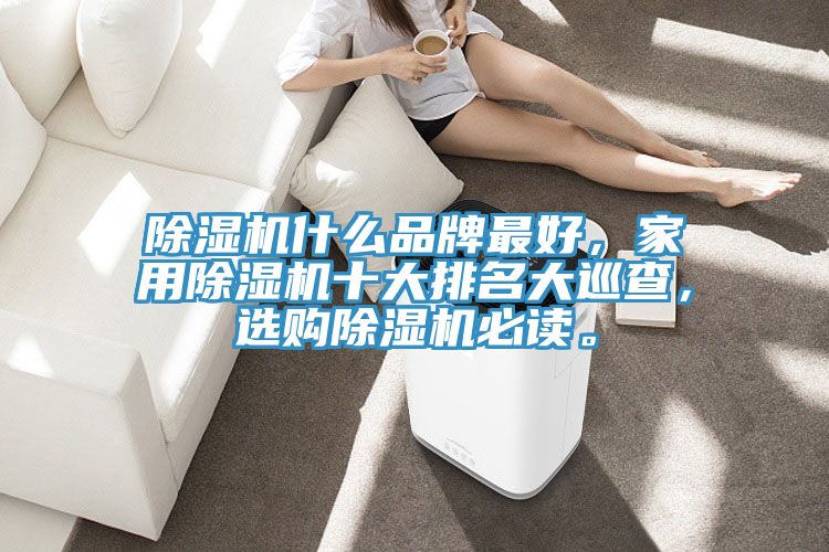 除湿机什么品牌最好，家用除湿机十大排名大巡查，选购除湿机必读。