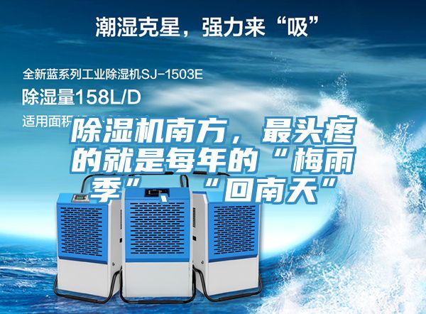 除湿机南方，最头疼的就是每年的“梅雨季”、“回南天”