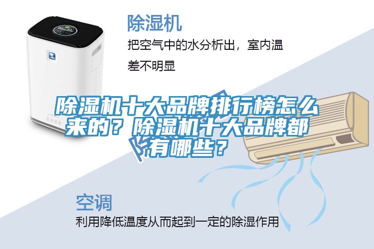 除湿机十大品牌排行榜怎么来的？除湿机十大品牌都有哪些？