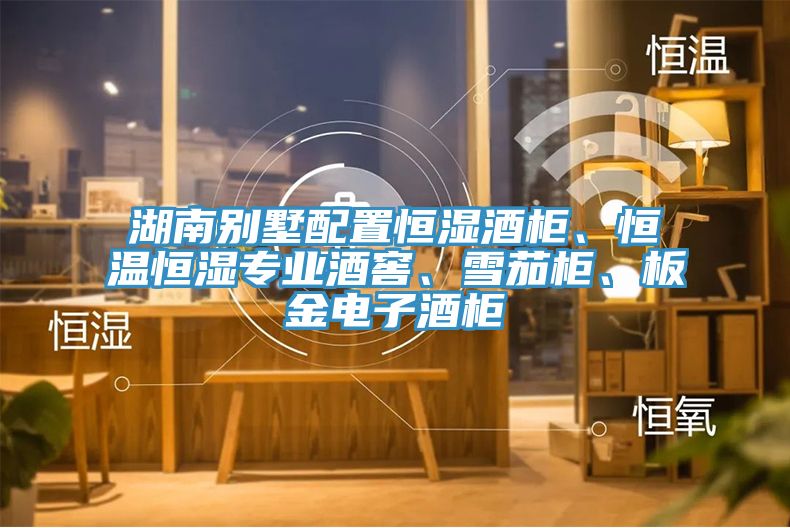 湖南别墅配置恒湿酒柜、恒温恒湿专业酒窖、雪茄柜、板金电子酒柜