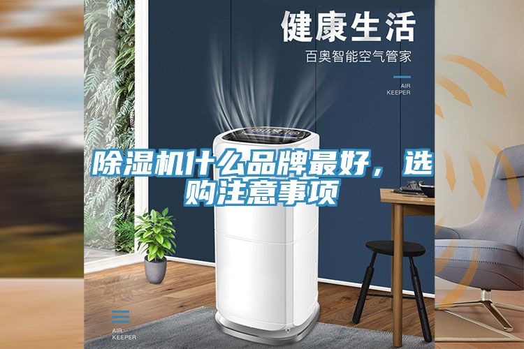 除湿机什么品牌最好，选购注意事项