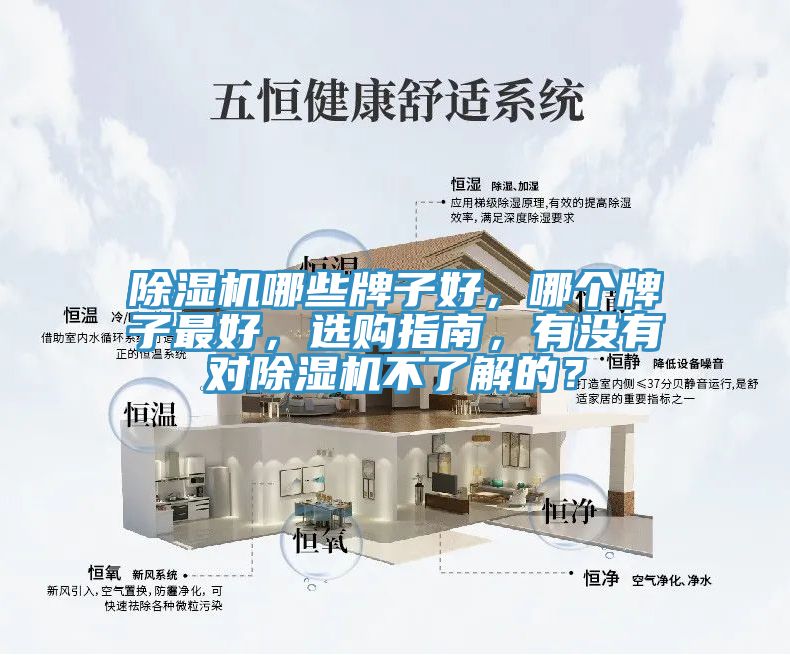 除湿机哪些牌子好，哪个牌子最好，选购指南，有没有对除湿机不了解的？