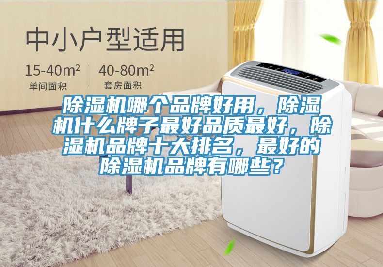 除湿机哪个品牌好用，除湿机什么牌子最好品质最好，除湿机品牌十大排名，最好的除湿机品牌有哪些？