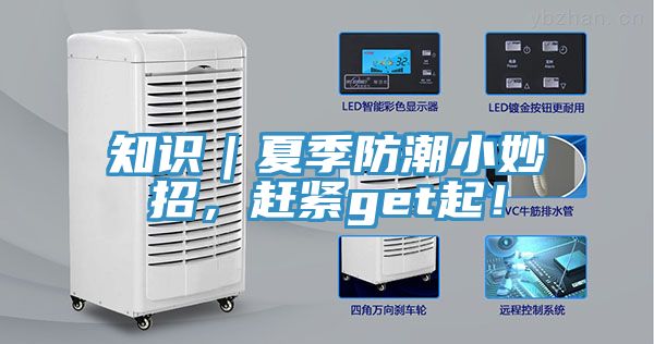 知识｜夏季防潮小妙招，赶紧get起！