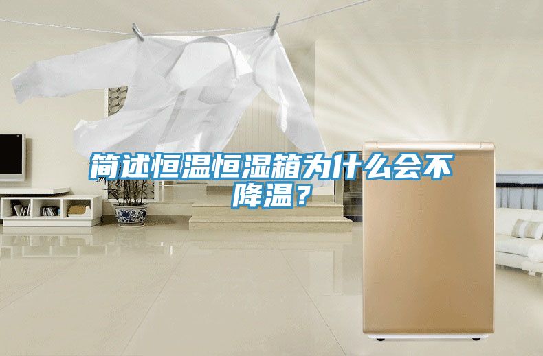 简述恒温恒湿箱为什么会不降温？