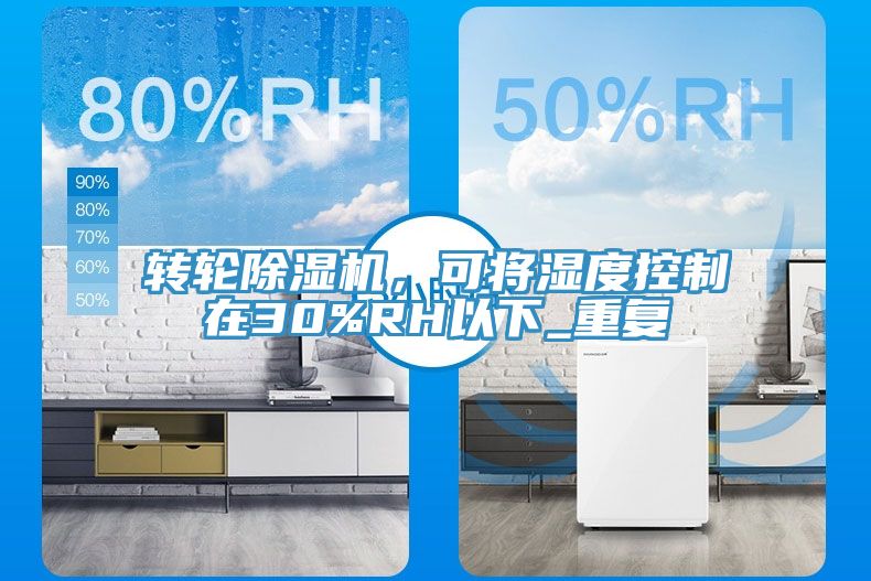 轉(zhuǎn)輪除濕機(jī)，可將濕度控制在30%RH以下_重復(fù)